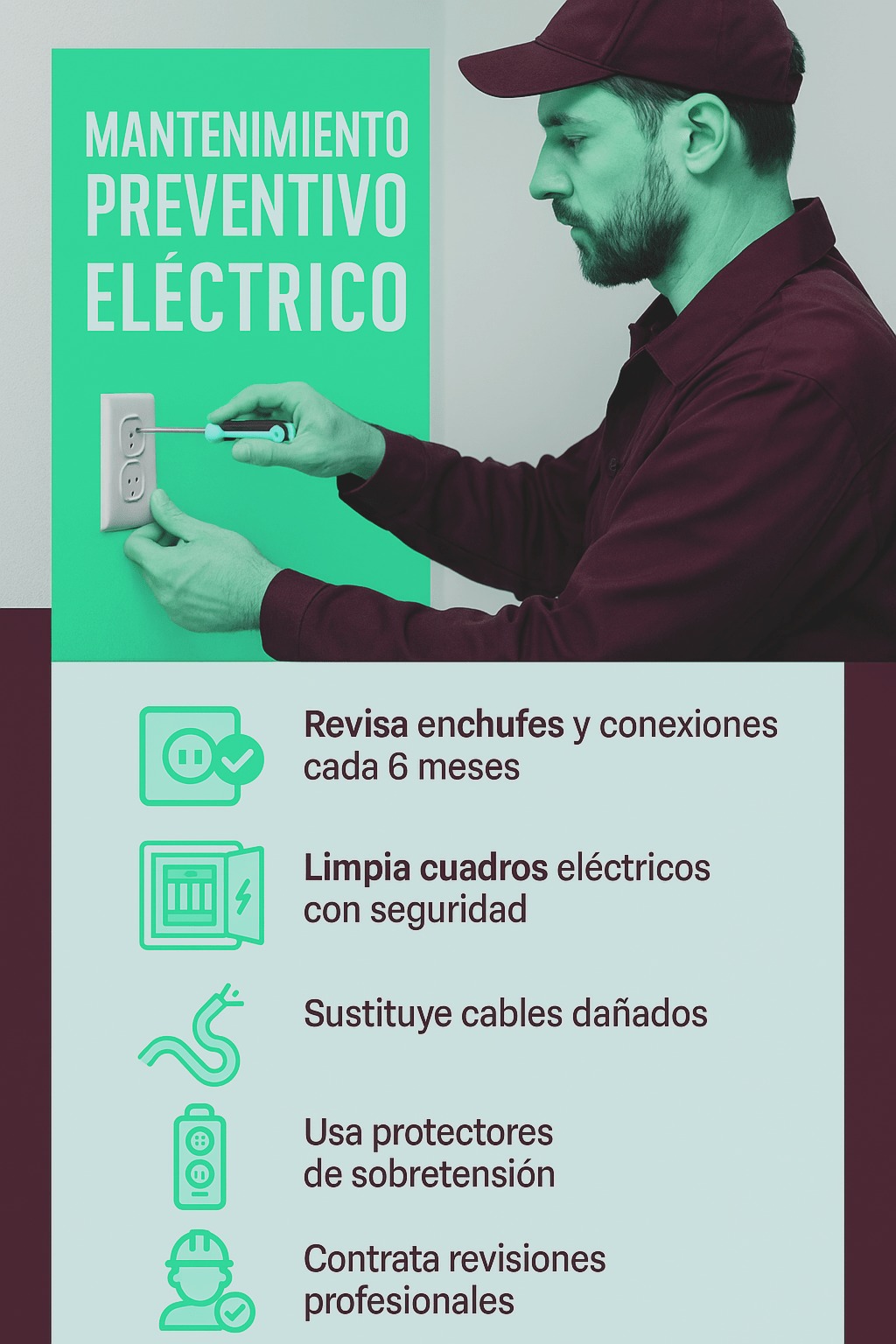 Instalaciones y reparaciones eléctricas en Castellvell del Camp Servicio eléctrico los 365 días en Castellvell del Camp